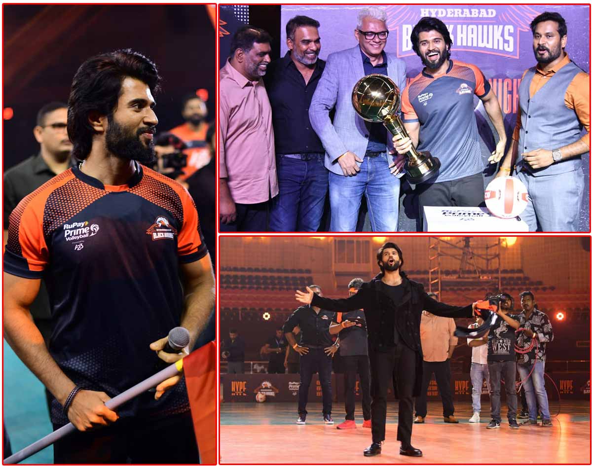 Vijay Devarakonda became the co-owner of the Hyderabad Black Hawks