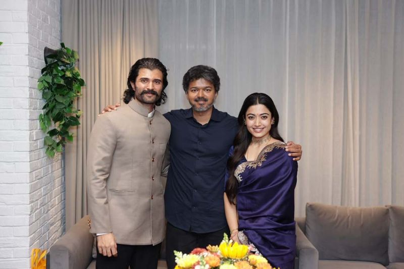 Vijay Devarakonda, Rashmika Mandanna meets TN CM Vijay