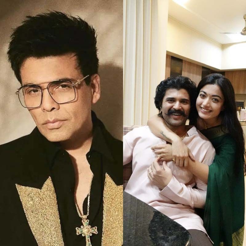 Vijay Devarakonda, Rashmika Mandanna shoot for Koffee with Karan