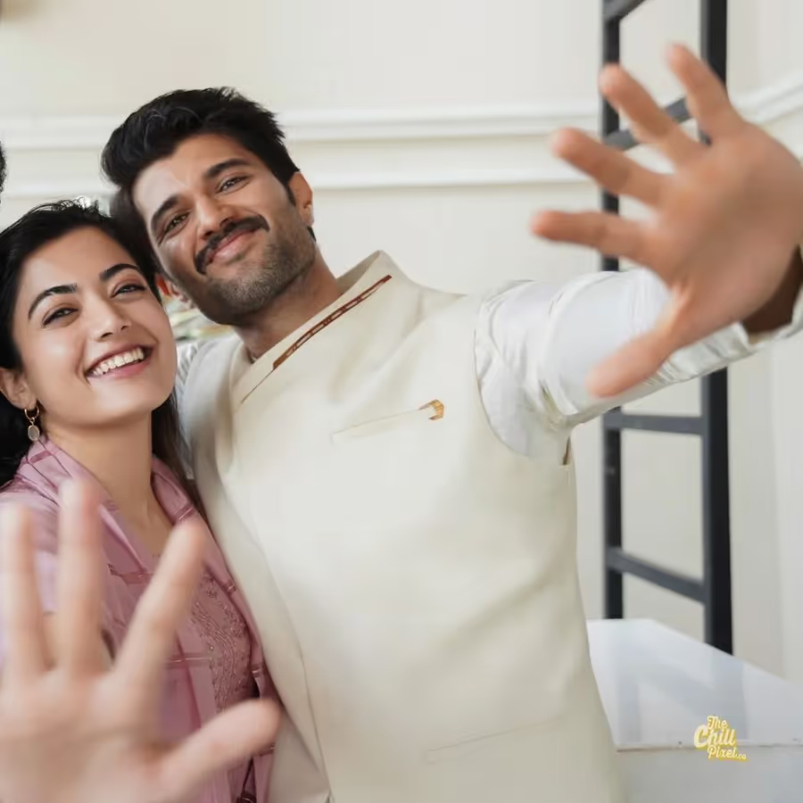 Vijay Deverakonda and Rashmika Mandanna