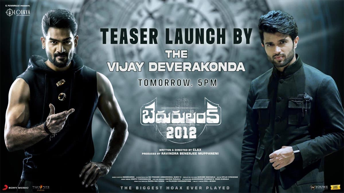 Vijay Deverakonda for Bedurulanka 2012 teaser 