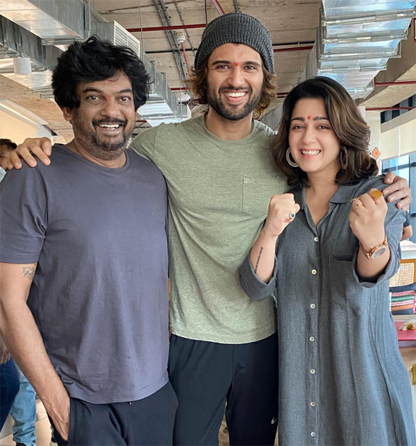 Vijay Deverakonda, Puri Film Launched In Mumbai