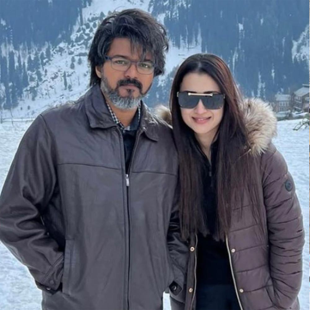 Vijay, Trisha enjoying in Norway