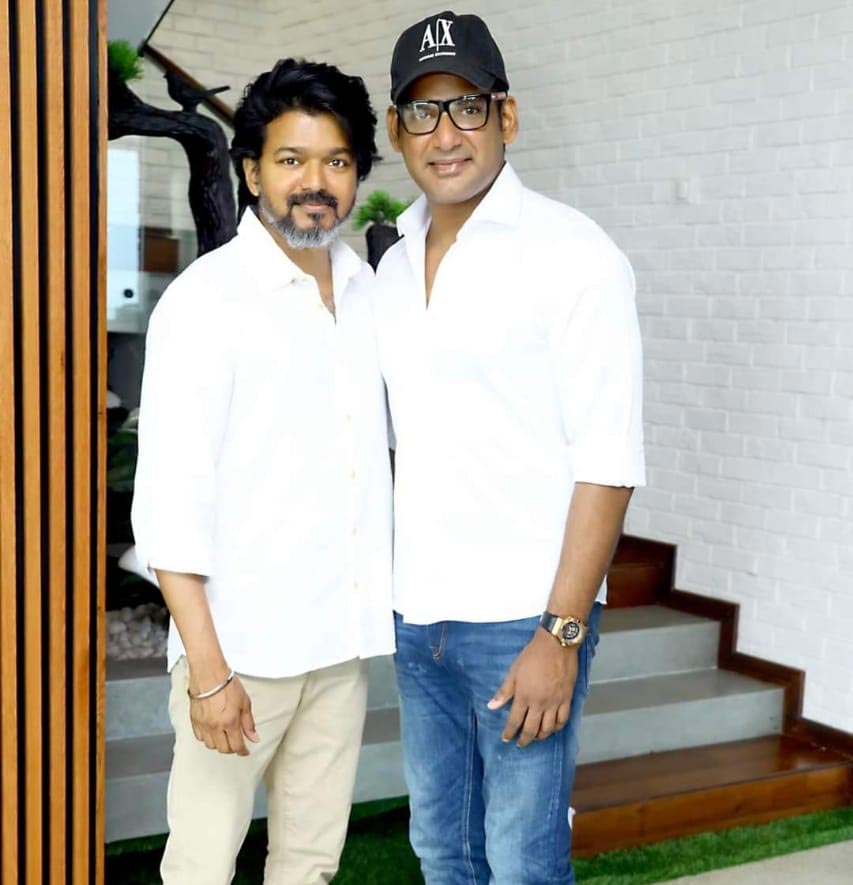 Vijay Watched Mark Antony Teaser