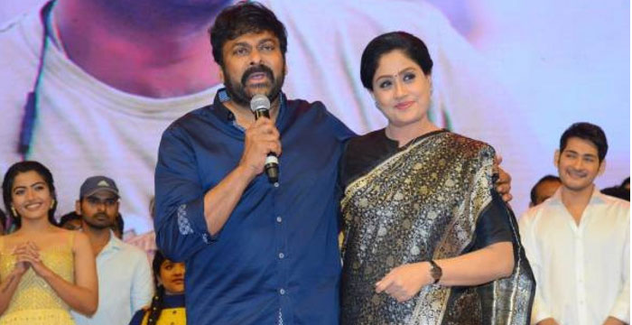 Vijayashanthi to Play Chiranjeevi's Sister?