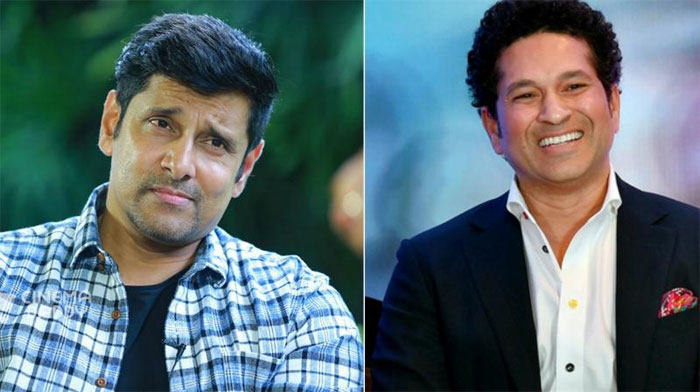 Vikram and Sachin Tendulkar