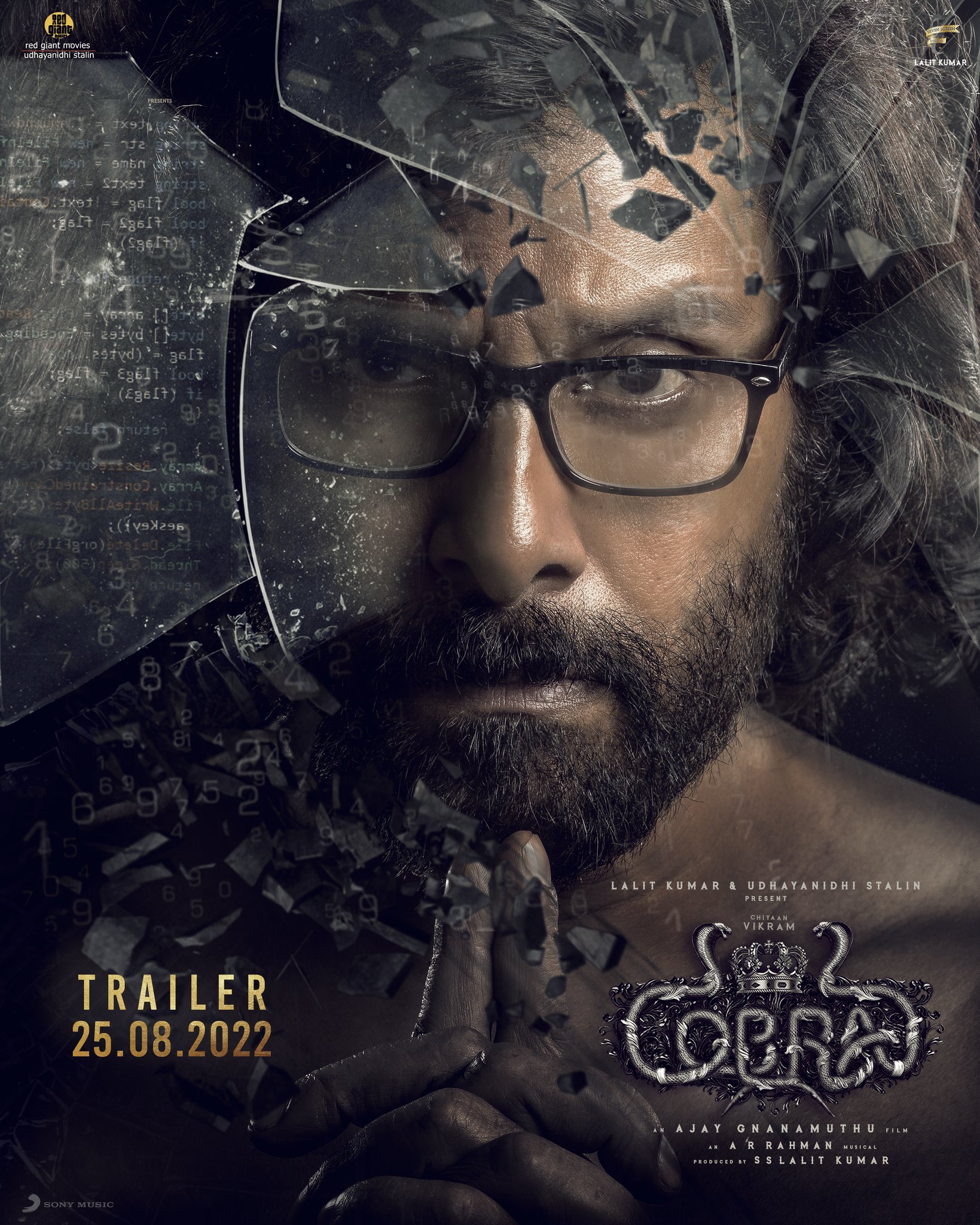 Vikram's Cobra  movie trailer treat on