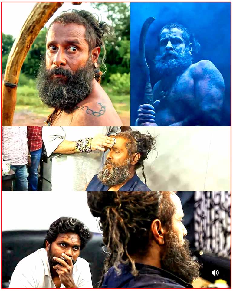 Vikram is working hard for Thangalaan