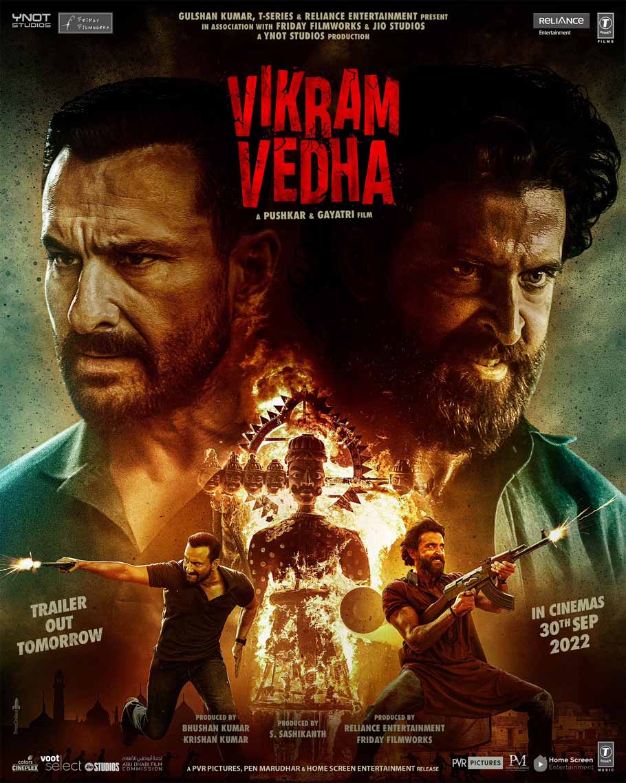 Vikram Vedha Hindi Movie Releasing On September 30