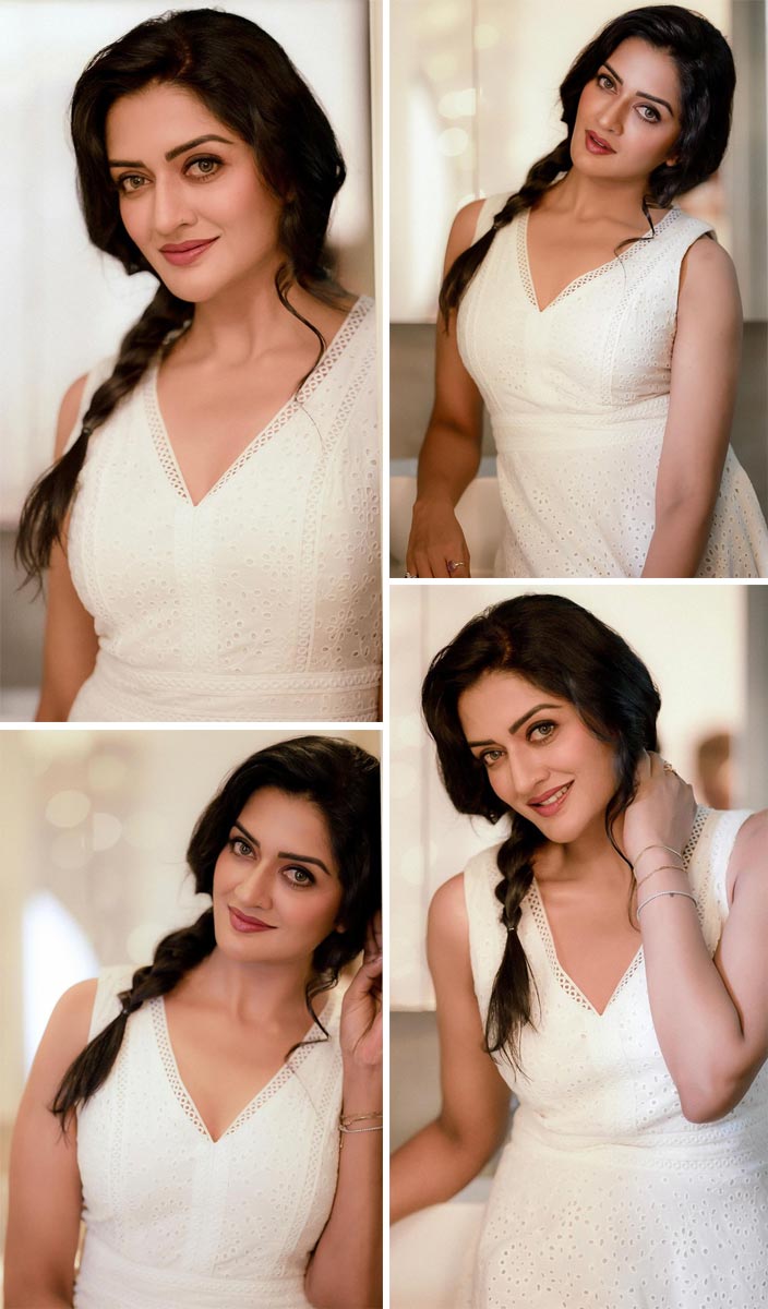 Vimala Raman Appeals In White