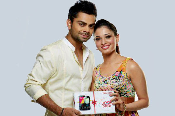 Virat Kohli Tamannaah Bhatia