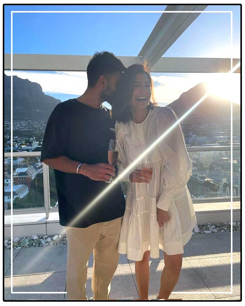 Virat Kohli Wishes to his Wife Anushka Sharma