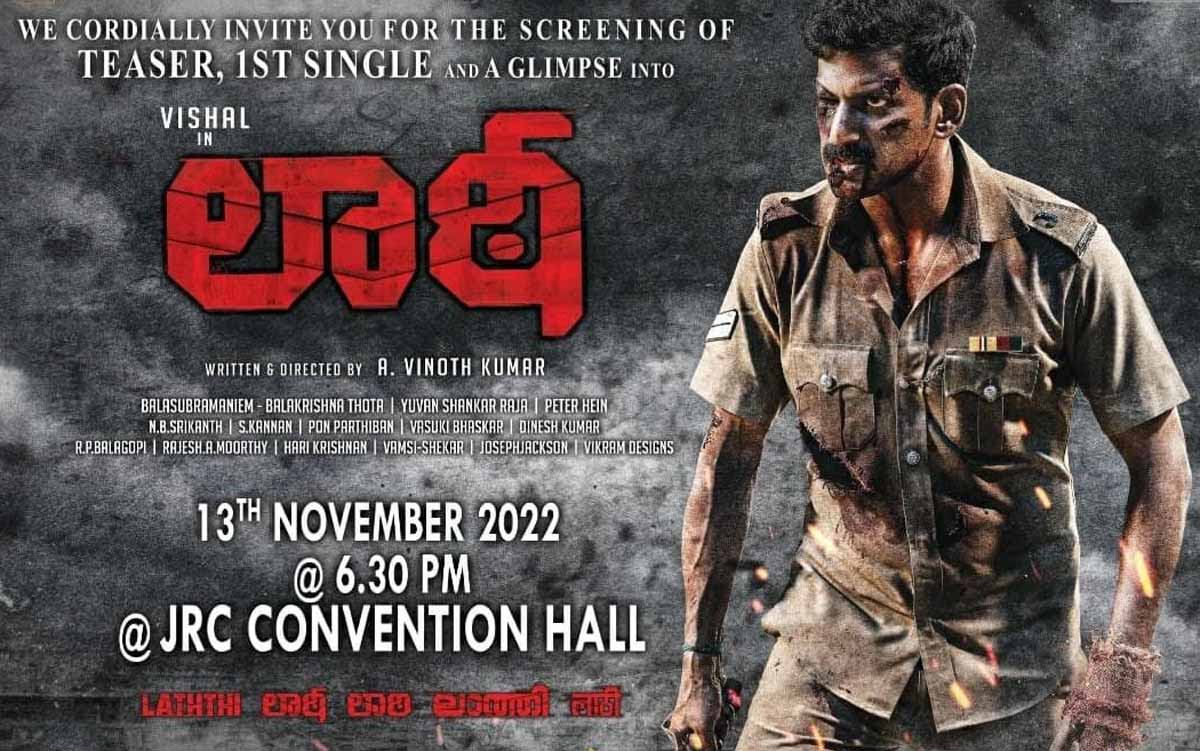 Vishal Laththi movie rush has started