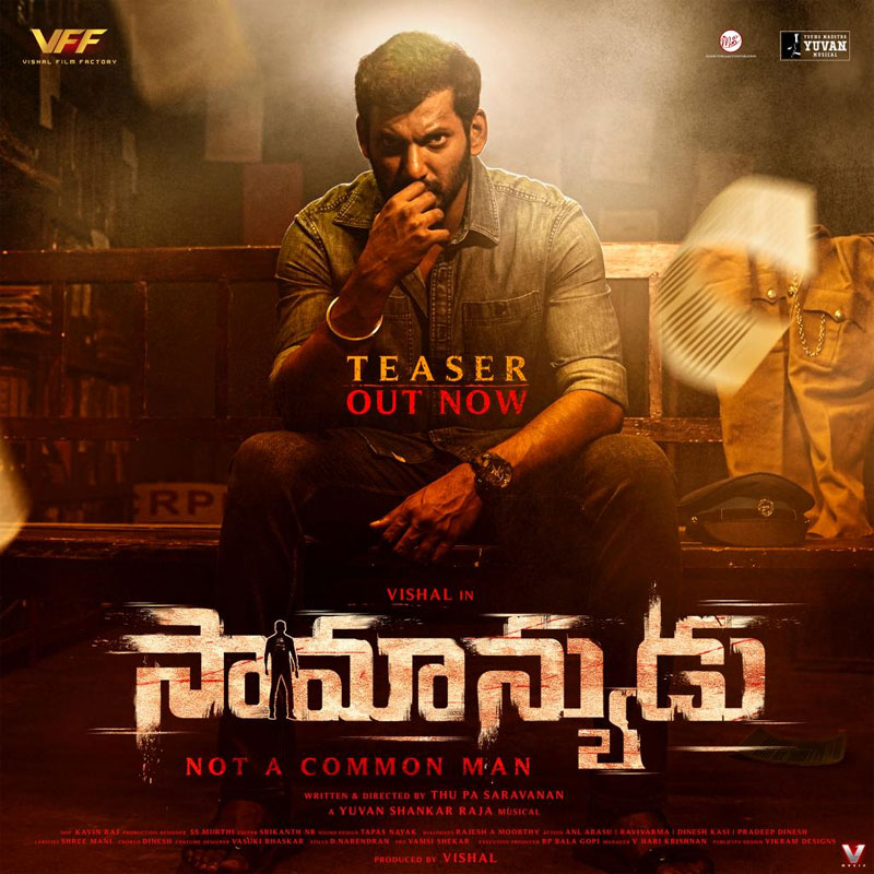 Vishal's Saamanyudu Teaser Out