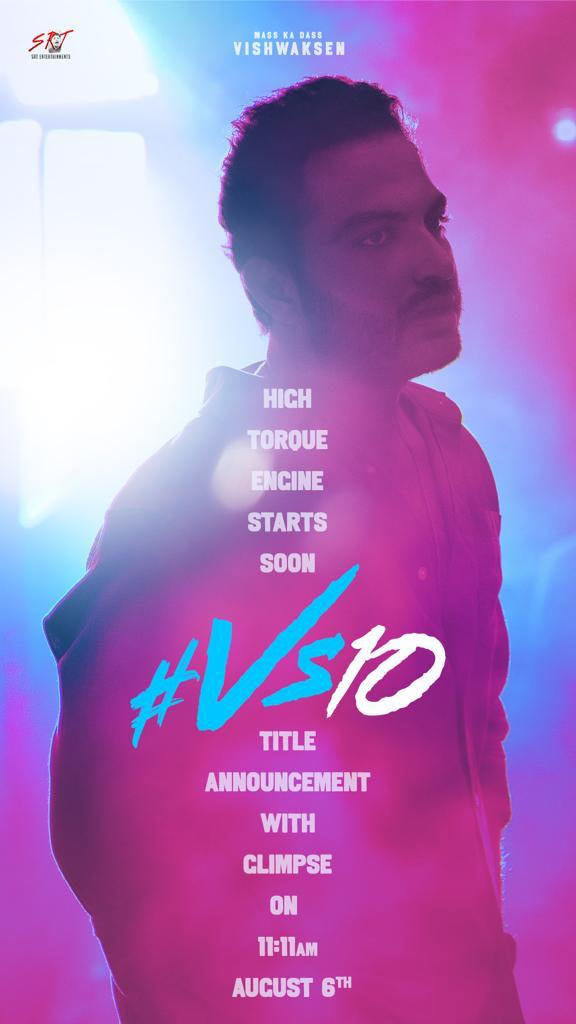 Vishwak Sen VS10 title announcement