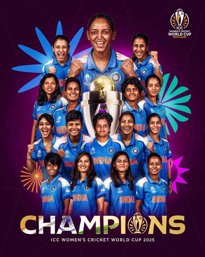 WC2025:Celebrities congratulate Women In Blue