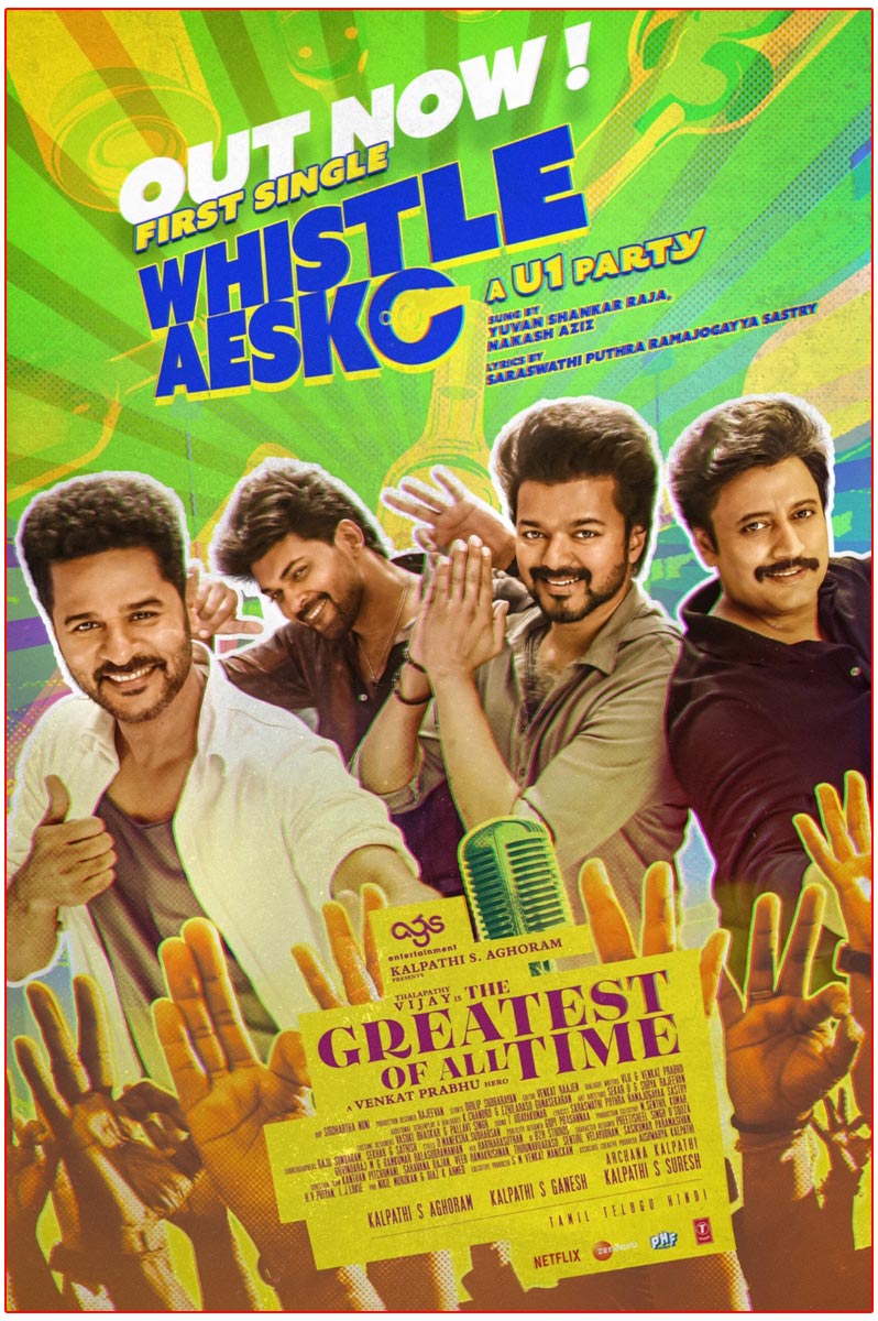Whistleaesko From Vijay GOAT Released