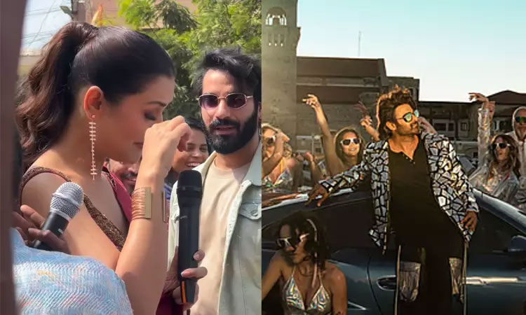 Why is hot beauty in tears for The Raja Saab