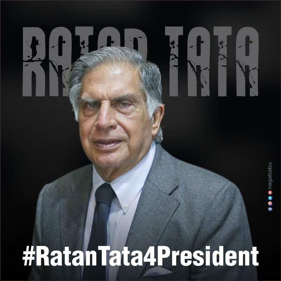 Why Nagababu Supports Ratan Tata As President? 