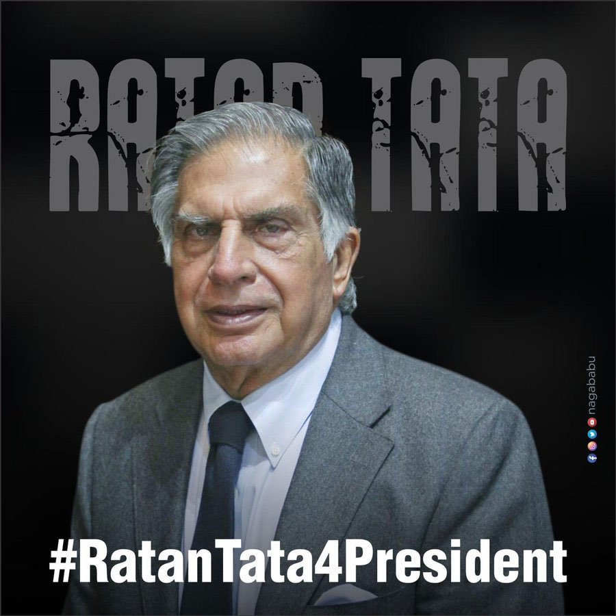 Why Nagababu Supports Ratan Tata As President?