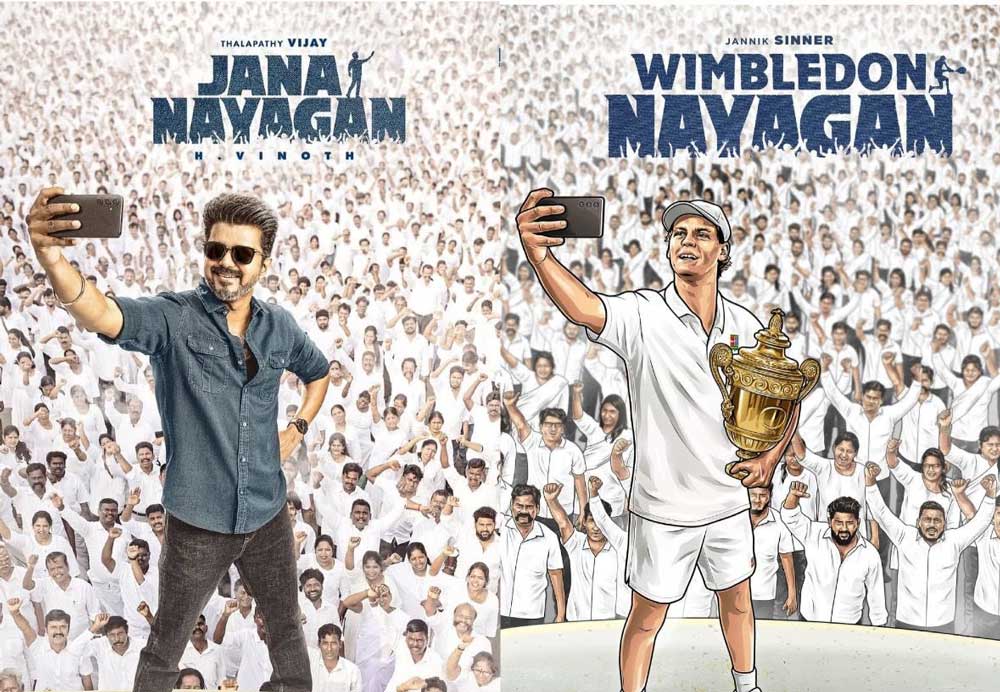 Wimbledon Honours Vijay Jana Nayagan