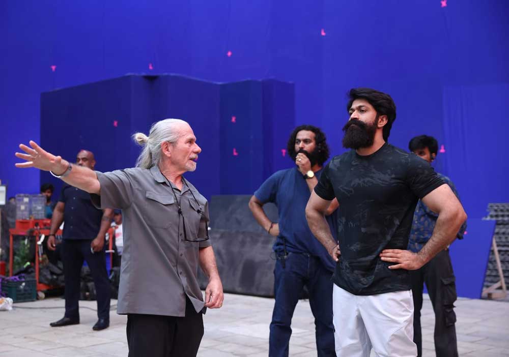 Yash Is Busy With Hollywood Stunt Director
