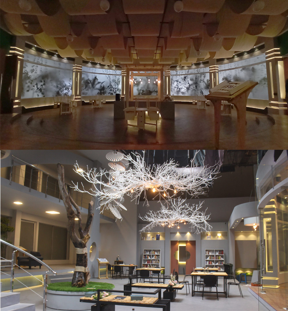 Yashoda makers erecting extravagant sets
