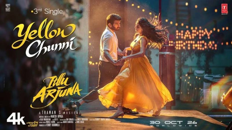 Yellow Chunni from Itlu Arjuna released