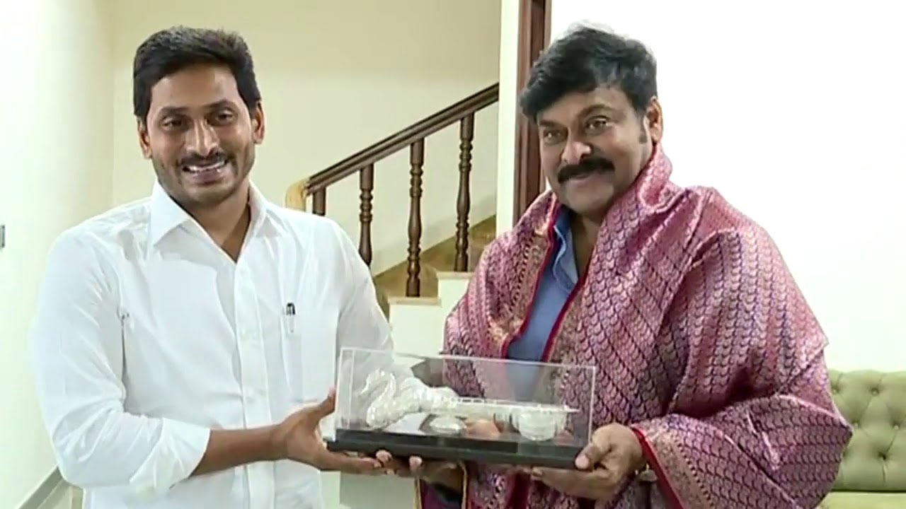 YS Jagan Thanks to Chiranjeevi