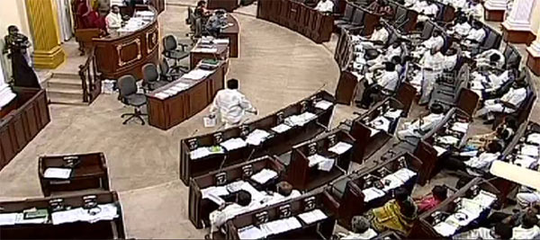YSRCP MLAs suspended from AP Assembly