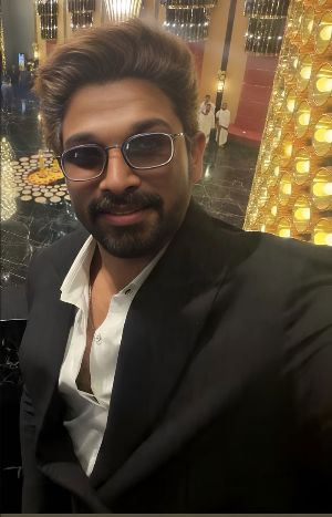 Allu Arjun On Break