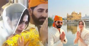 Sara Ali Khan recently visited the Golden Temple