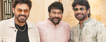 Tollywood Stalwarts At Chiru Diwali Bash