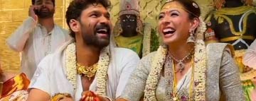  Bellamkonda, Kavya tie knot