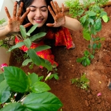 Rashmika Mandanna Green India Challenge