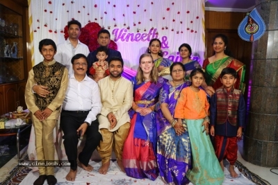 Producer Soma Vijay Prakash Son Soma Vineeth wedding Photos - 1 of 5