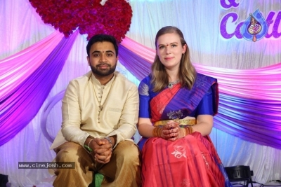 Producer Soma Vijay Prakash Son Soma Vineeth wedding Photos - 5 of 5