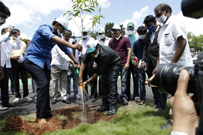 Mega Brothers in Green India Challenge - 7 / 9 photos