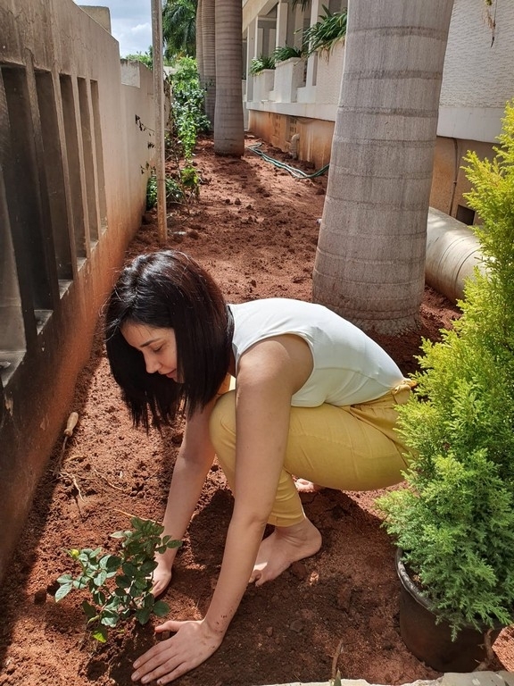 Raashi khanna Green India Challenge - 2 / 4 photos