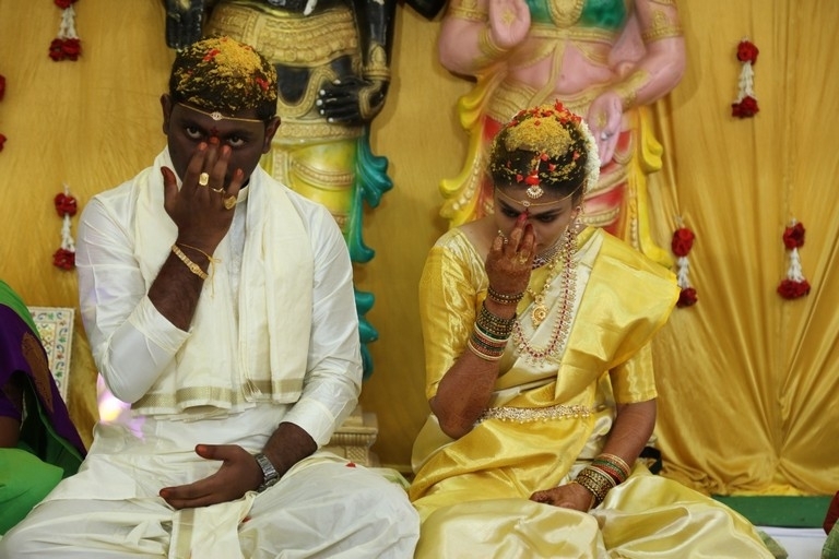Writer Prasanna Kumar Bezawada Wedding Photos - 8 / 12 photos