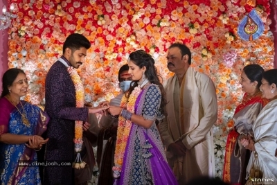 Niharika Konidela and Chaitanya Jonnalagadda Engagement Photos - 2 of 8