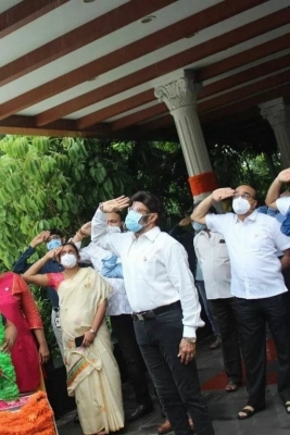 Tollywood Celebrities Independence Day Celebrations - 3 of 12