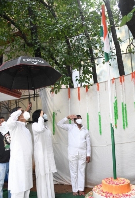 Tollywood Celebrities Independence Day Celebrations - 11 of 12