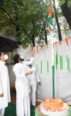 Tollywood Celebrities Independence Day Celebrations - 12 of 12