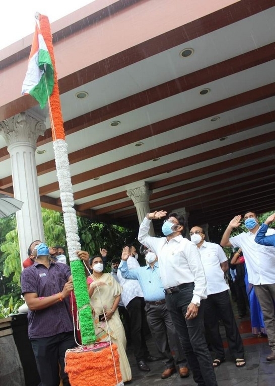 Tollywood Celebrities Independence Day Celebrations - 7 / 12 photos