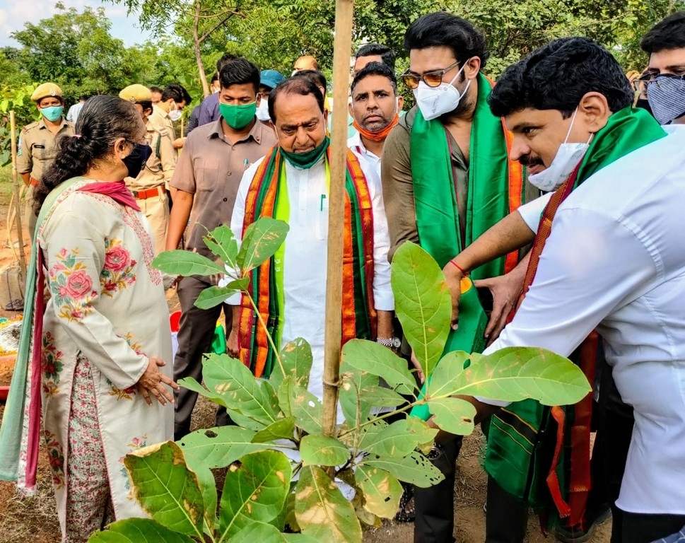 Prabhas Adopts 1650 Acres of Forest Land - 1 / 9 photos