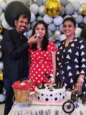 Roja Daughter Birthday Celebrations - 12 of 13