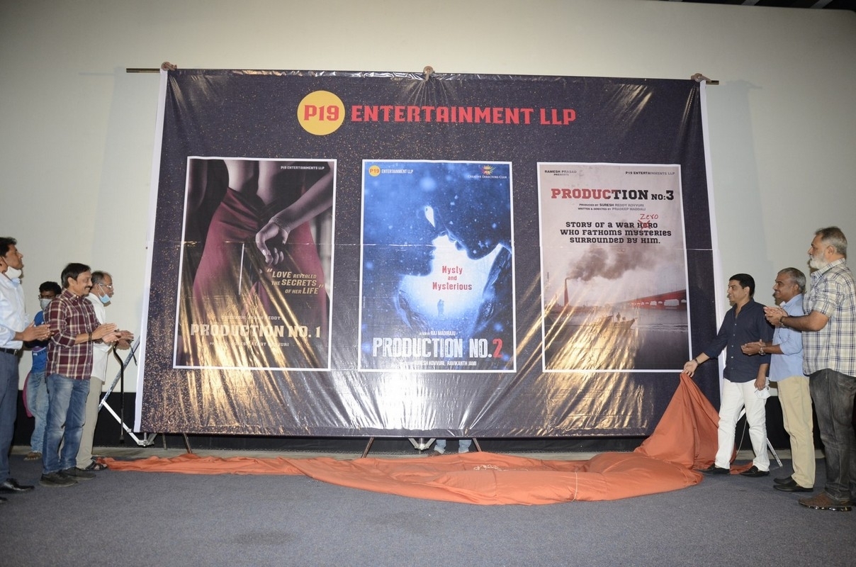 P19 Entertainment LLP 3 Movie Announcement Press Meet - 5 / 21 photos