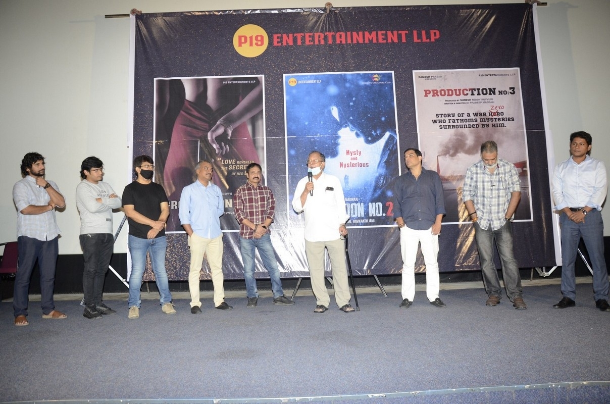 P19 Entertainment LLP 3 Movie Announcement Press Meet - 7 / 21 photos