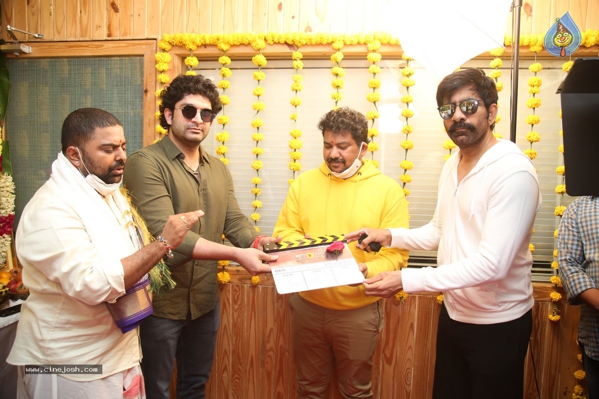 Ravi Teja Khiladi Movie Opening  - 12 / 15 photos